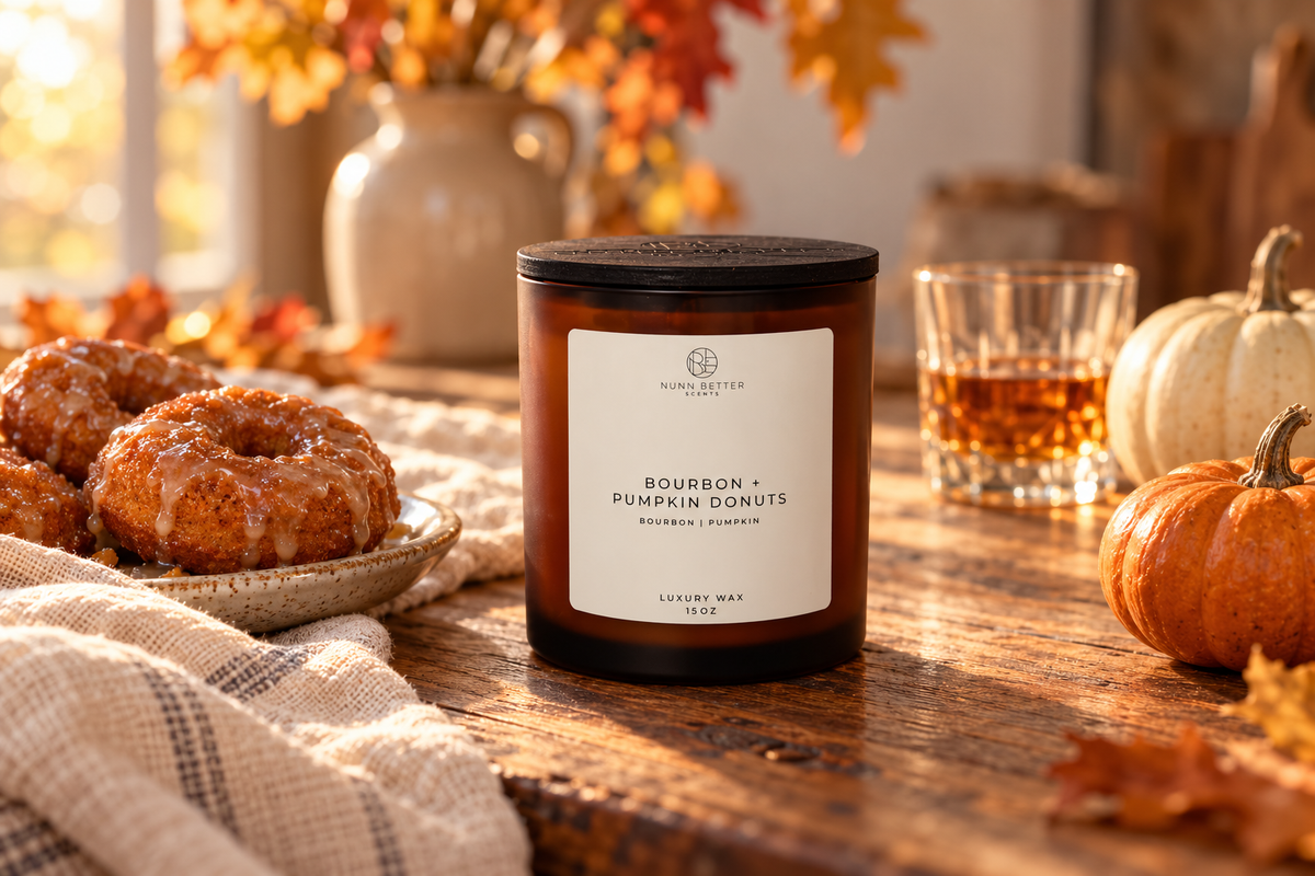 Bourbon & Pumpkin Donuts