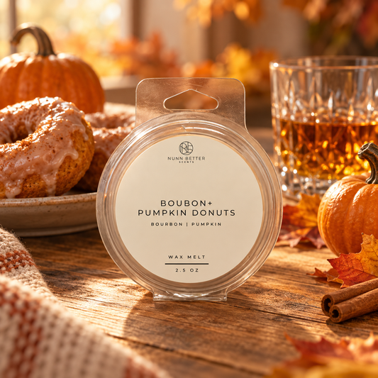 Bourbon + Pumpkin Donuts